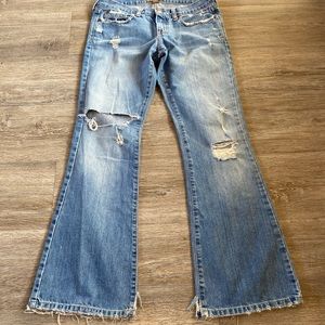 Abercrombie & Fitch Madison distressed vintage jeans size 4S